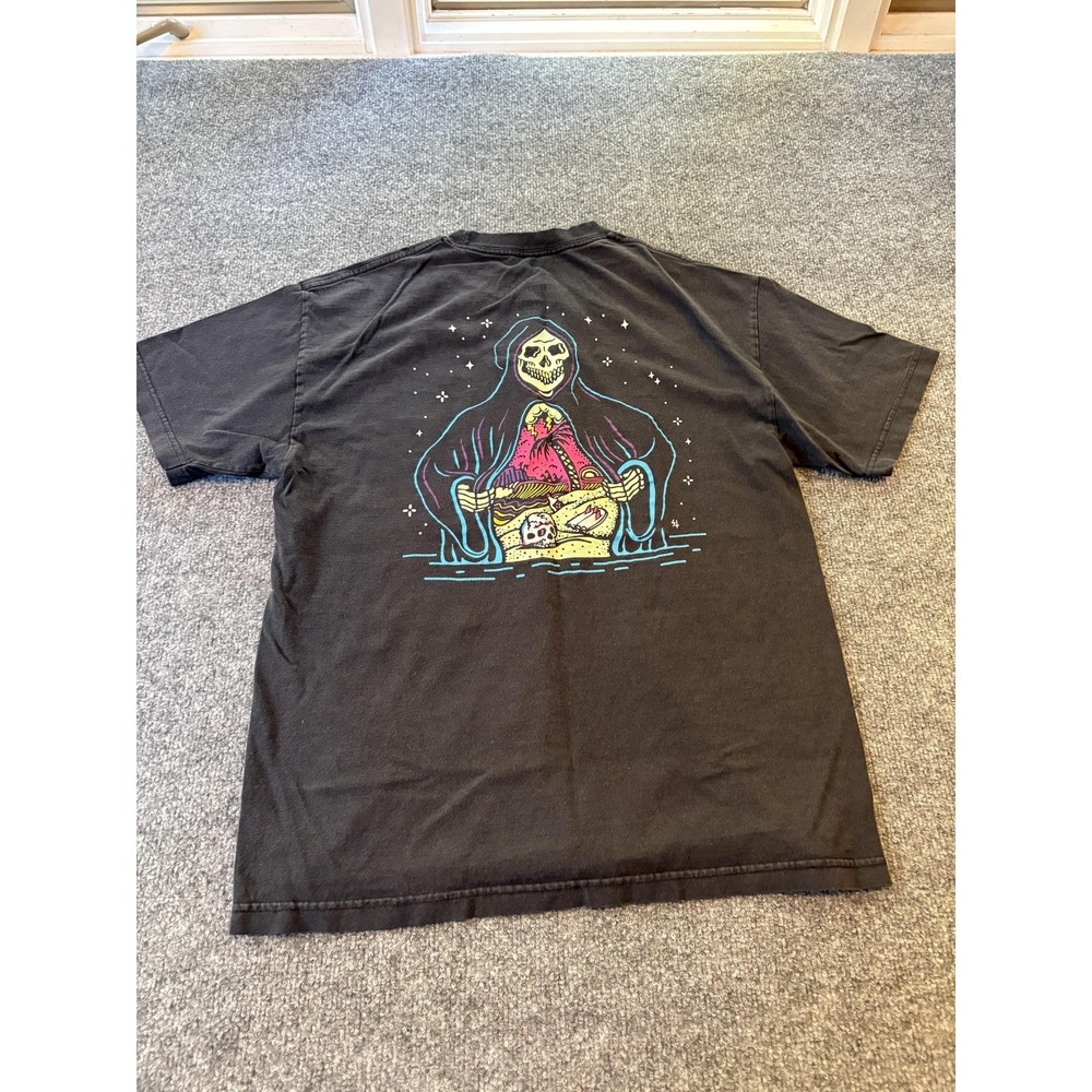 Lurking Class Sketchy Tank Shirt Mens Large Black Reaper Graphic Streetwear